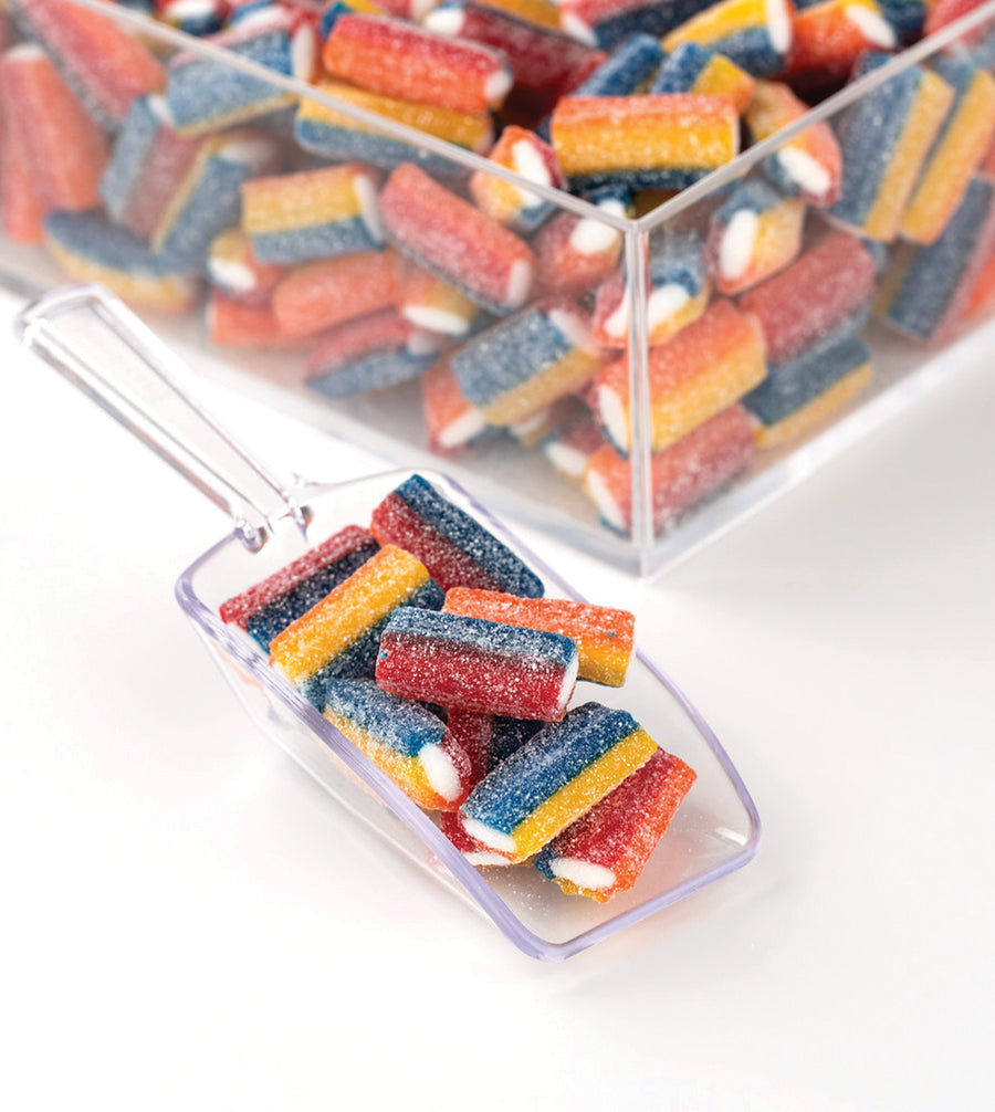Gerrit Broadway Sour Rainbow Sticks Bulk, 2.2 lb (1 kg) bag, made in Belgium