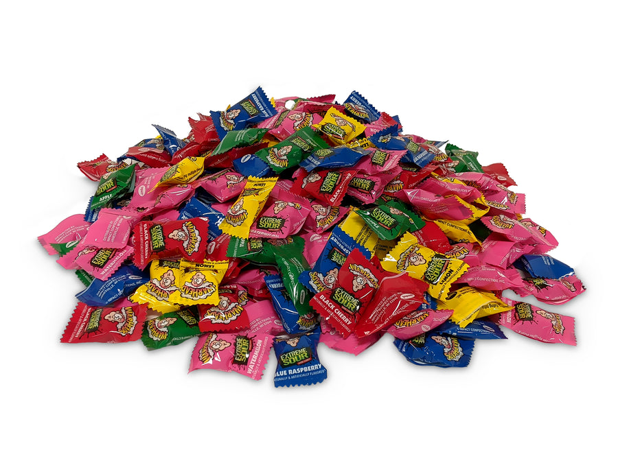 Warheads Extreme Sour Candy, 30 lb (13.62 kg), made in Mexico