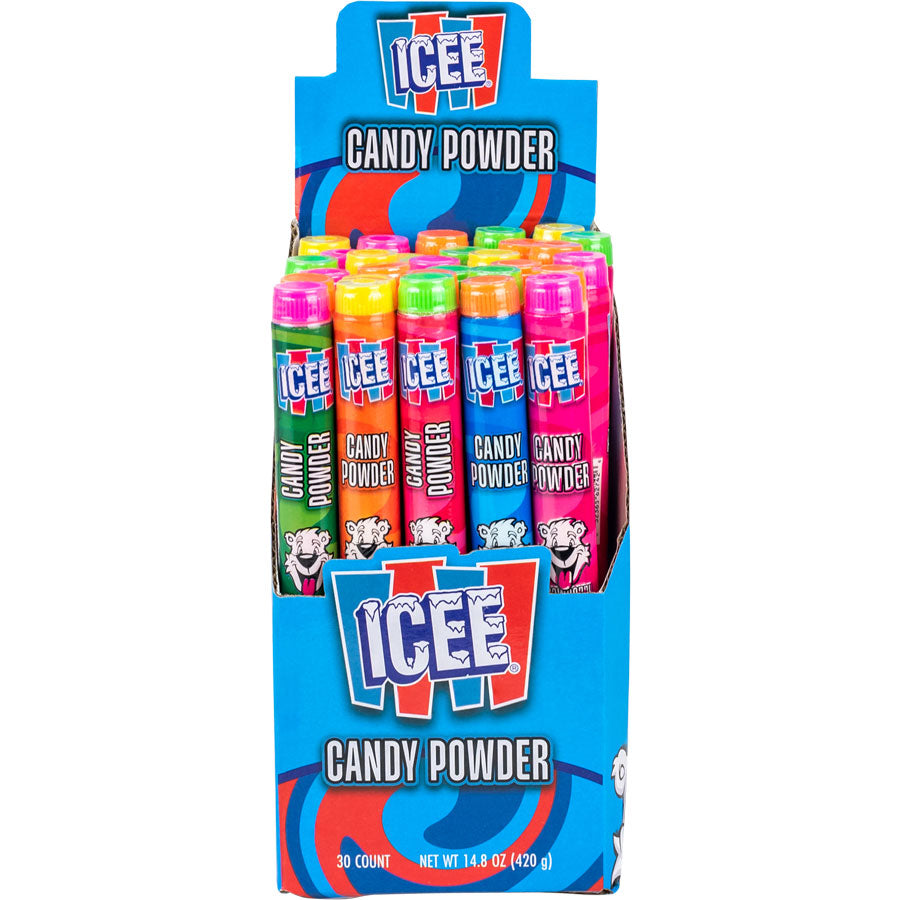 Koko's Icee Sour Tubes Powder Candy, .49 oz (14 G), made in China