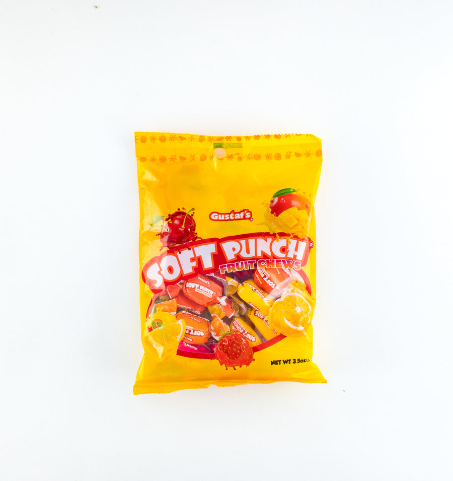 Gustaf's Assorted Soft Punch Chews, case of 12, made in Netherlands