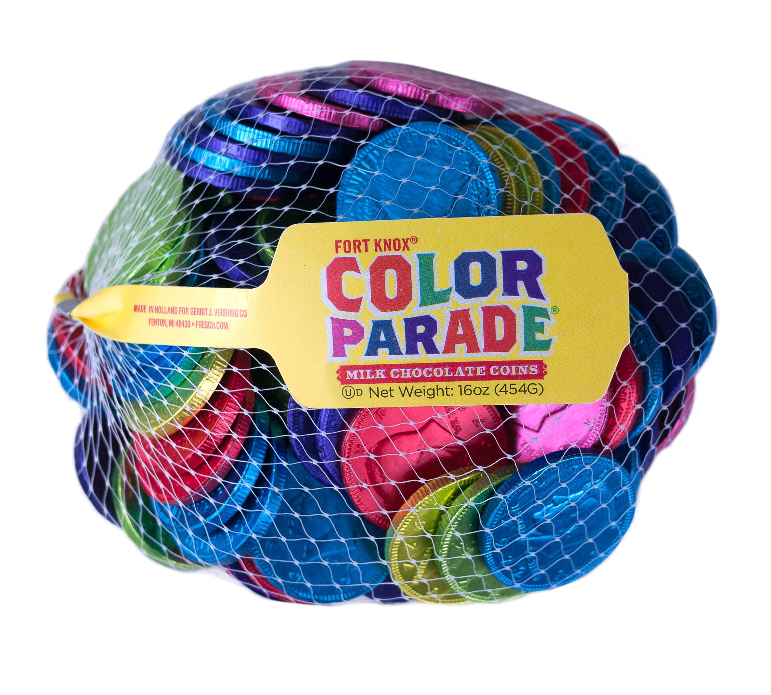 Fort Knox Bulk Coins Rainbow, case of 6, made in Netherlands