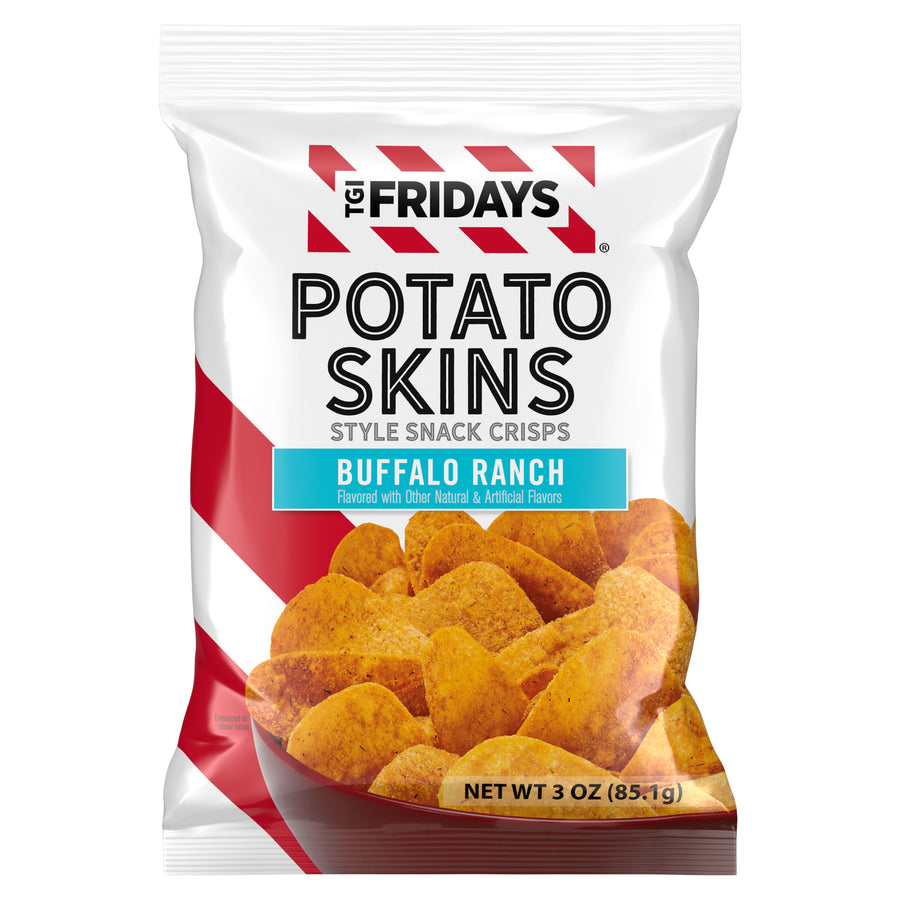 tgi fridays buffalo ranch potato skin, 3 oz, made in the USA