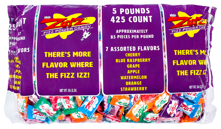 Zotz Bulk Assorted, 5.00 lb (2.27 KG), made in Italy