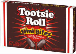 tootsie roll mini bites theater, 3.5 oz, made in the USA