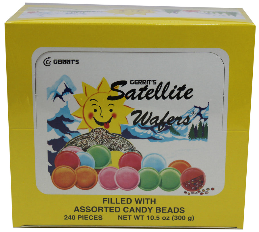 Satellite Wafers Original, 4320-count case, made in Belgium