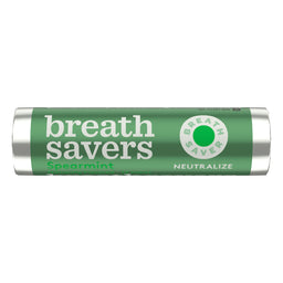 BREATH SAVERS Spearmint Flavored Mints Roll, .75 oz (21 g), made in the USA