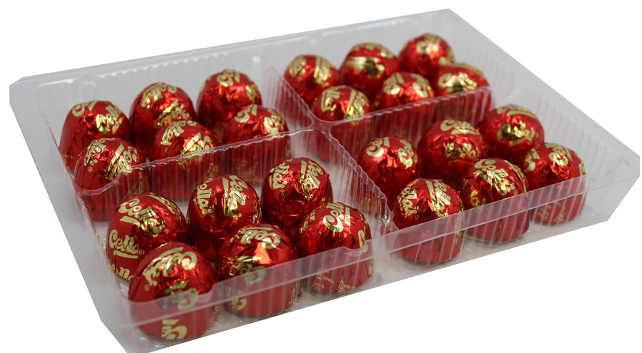 cellas box (72 piece) foil wrapped milk chocolate, made in the USA