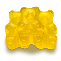 Albanese Mighty Mango gummi bears bulk candy, 5 lb bag, USA