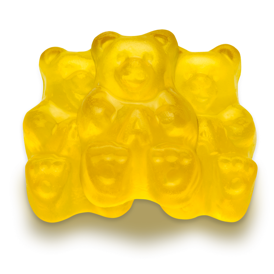 Albanese Mighty Mango gummi bears bulk candy, 5 lb bag, USA