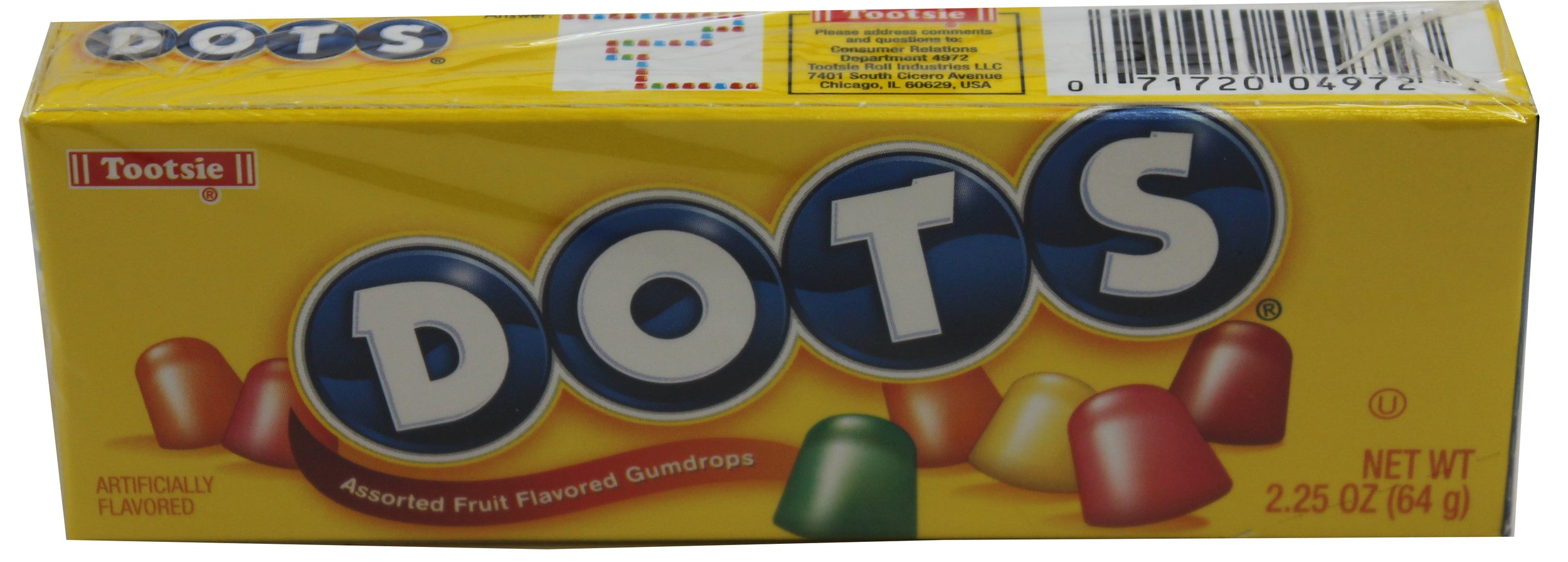 dots count good box original, 2.25 oz, made in the USA