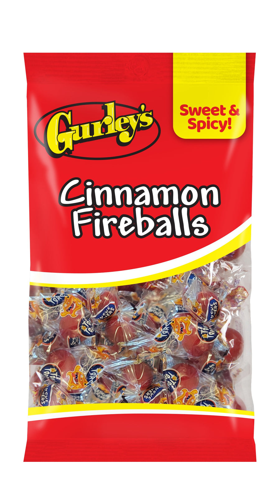 Gurley's Cinnamon Fireballs, 3.75 oz (106 g), made in USA