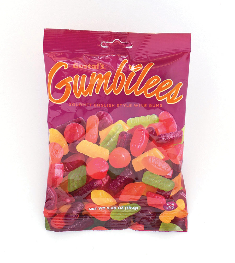 Gustaf's Gumbilees - Gourmet Wine Gums, case of 12, made in Netherlands