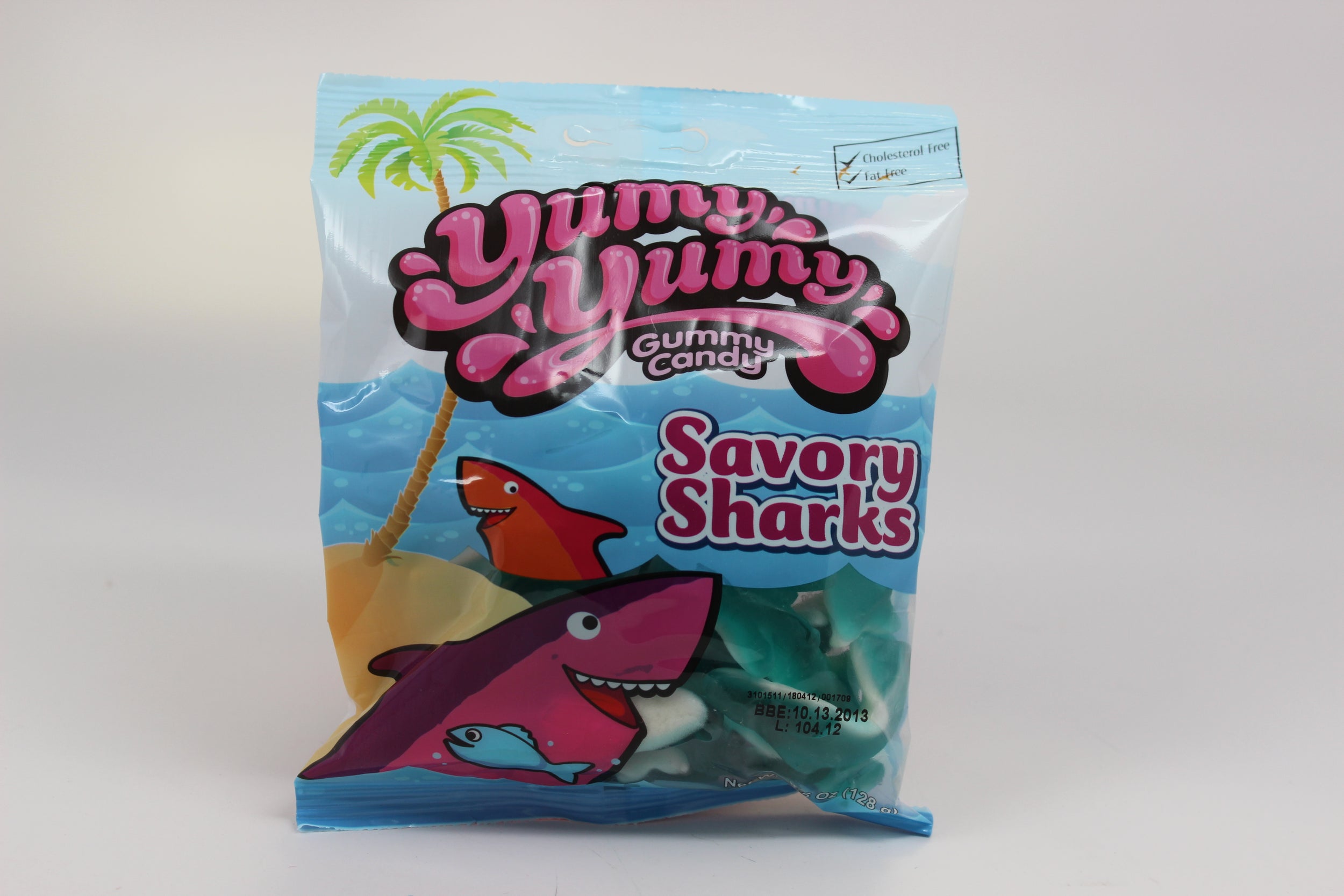 Kervan Yumy Yumy gummy sharks peg bag, 4.5 oz (128 G), made in Turkey