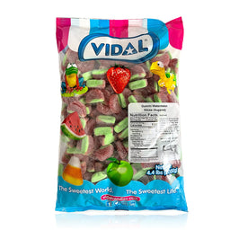 vidal watermelon slices (sugared) bulk, 4.4 lb, made in Spain
