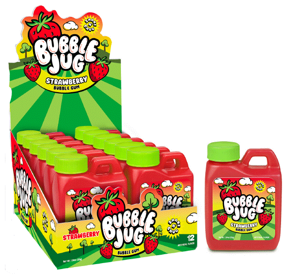 Bubble Jug Strawberry Jug, 1.94 oz (55 g), made in China