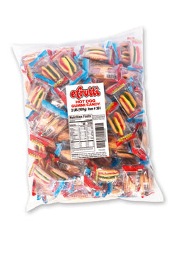 efrutti Gummi Hot Dogs, 2.00 lb, made in China