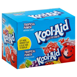 Kool-Aid Unsweetened Trop Punch, 0.16 oz (5 g), made in the USA