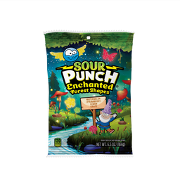 Sour Punch Enchanted Forest Shapes, 6.5 oz (184 G), made in USA