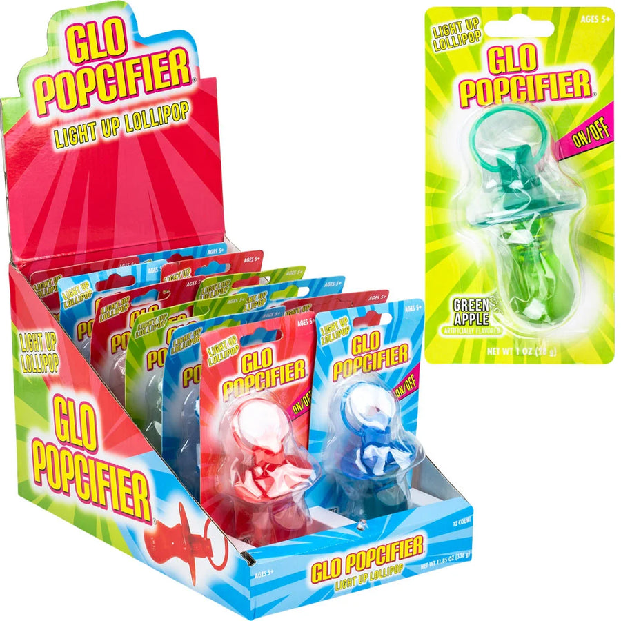 Koko's Glo-Popcifier novelty lollipop, 1 oz (28 G), made in China