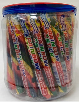 Atkinson Rainbow Sticks Jar, 0.7 oz (20 G), made in USA