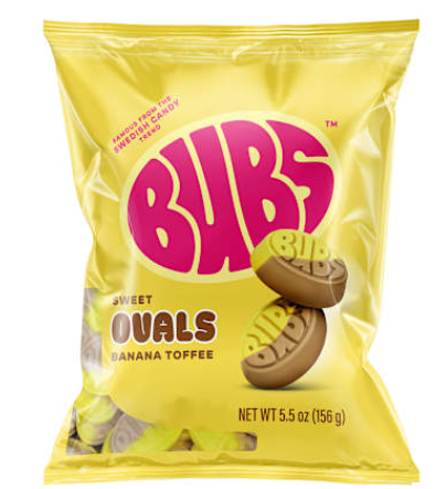 BUBS Banana Toffee, 5.50 oz (156 g), made in Mexico