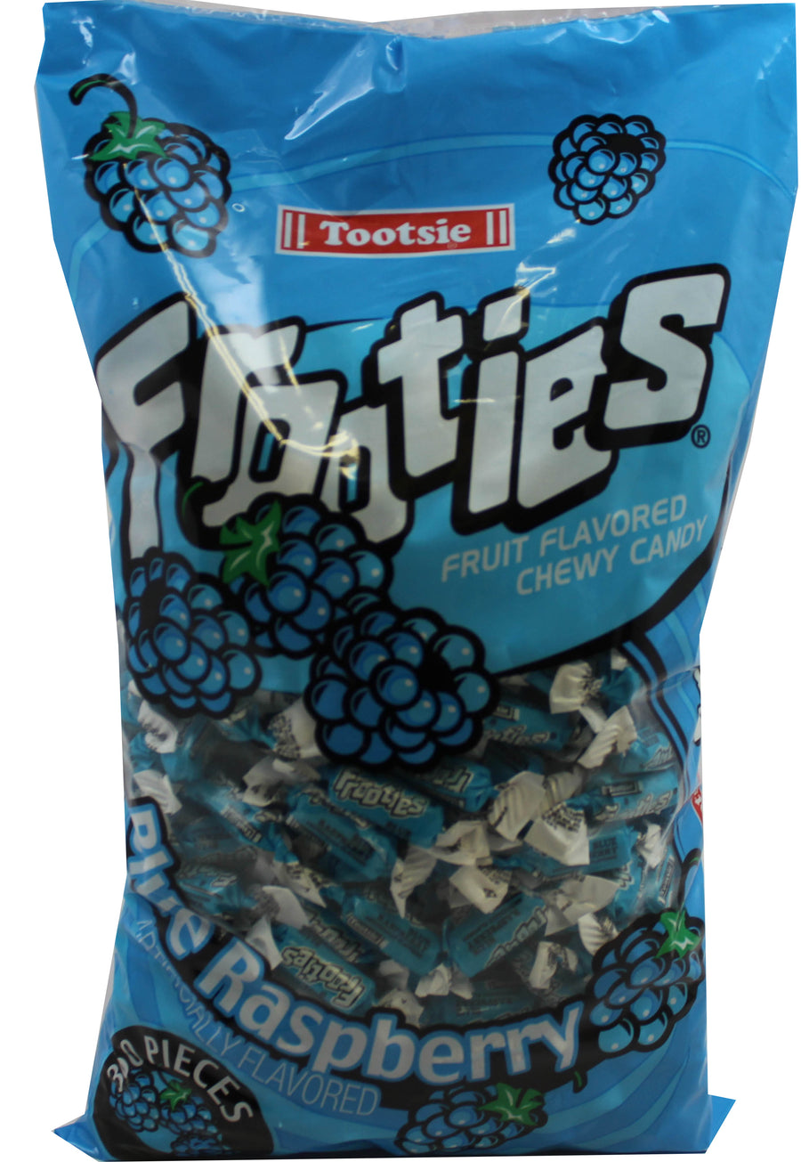 tootsie frooties bag (360 piece) blue raspberry, 38.84 oz, made in the USA