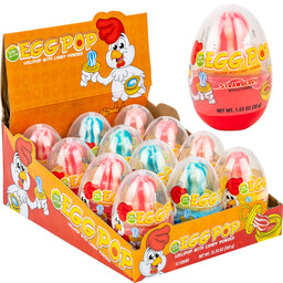 Koko's Egg Pop Dip-N-Lik dip-and-lik novelty candy, 1.05oz (30 G), made in China