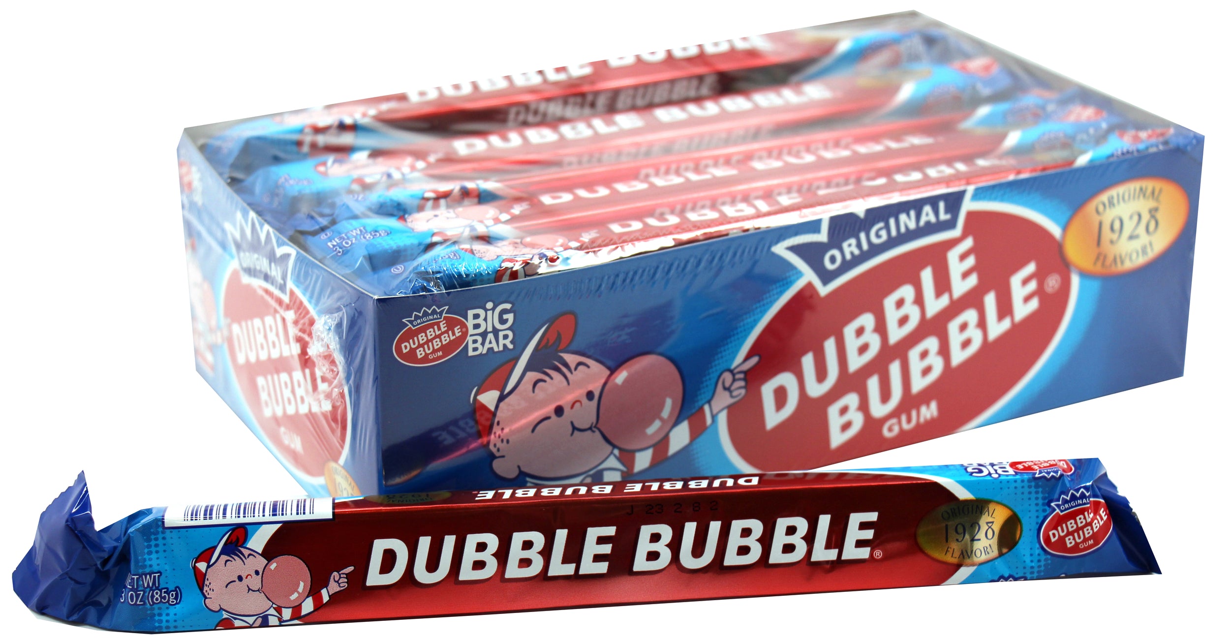 Concord Dubble Bubble Big Bar bubble gum, made in Canada