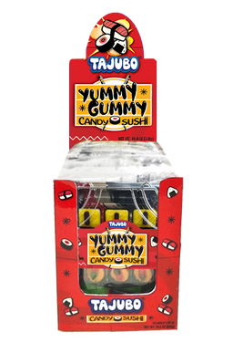 TAJUBO Sushi Tray Gummy, 1.62 oz, made in China