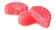 Sunrise cherry slices bulk jelly candy, 31 lb, made in Mexico