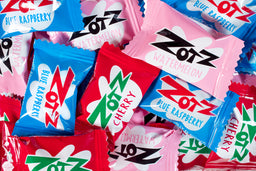 Zotz . Bag - Assorted (Blue Raspberry Cherry Watermelon), 8.1oz (230 G), made in Italy