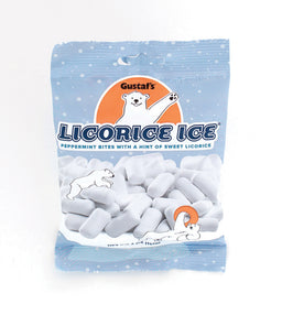 Gustaf's Licorice Ice Bag, case of 12, made in Netherlands