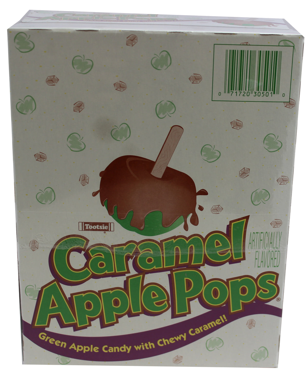 tootsie box caramel apple pop, 0.625 oz, made in the USA