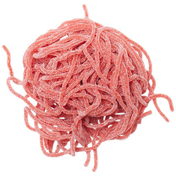 Gustafs Bulk Sour Strawberry Laces, 2 lb bag, made in Netherlands