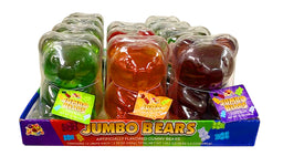 Albert's giant gummy bear, assorted 12 oz novelty gummy, made in China