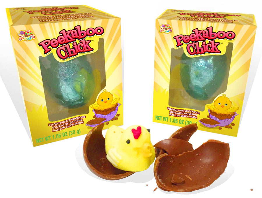 Albert's Easter Single Peek-A-Boo Chick Egg Crate 1.05, 1.05 Oz (30 G), made in China