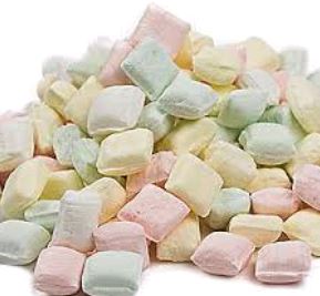 Rose's pastel butter mints bulk candy, 25 lb, made in Mexico