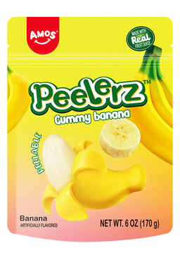 Amos Peelerz Banana, 6 oz (170 G), made in China