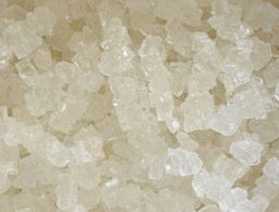 Rose's white natural rock candy on a string, 5 lb box, made in USA