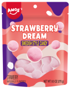 Amos Swedish Strawberry Dream, 9.50 oz (269 G), made in China