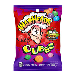 Warheads Cubes, 5 oz (142 g), made in USA