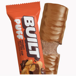 Built Peanut Butter Puff Cup Puff puff bars, 1.41 oz, made in USA