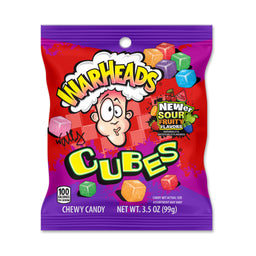 Warheads Cubes, 3.5 oz (99 g), made in USA