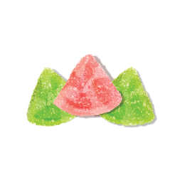 Albanese gummi watermelon slices bulk candy, 4.5 lb bag, USA