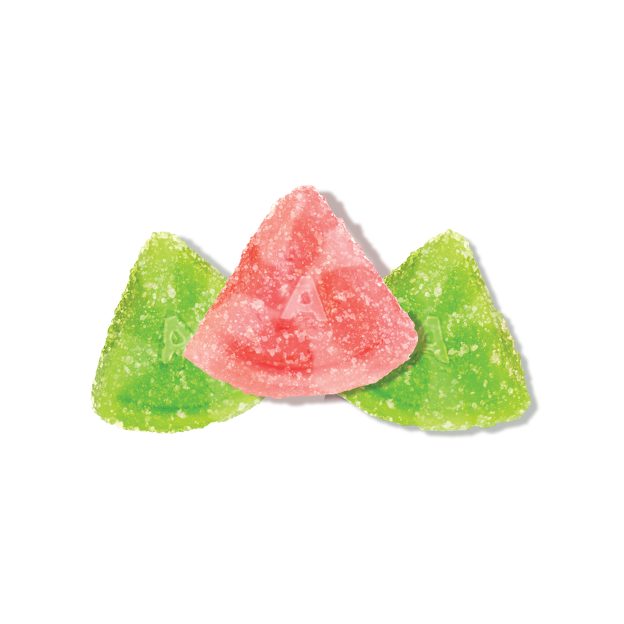 Albanese gummi watermelon slices bulk candy, 4.5 lb bag, USA