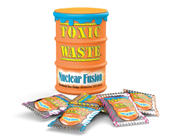 Toxic Waste Drums Nuclear Fusion novelty candy, 1.48 oz, made in Pakistan