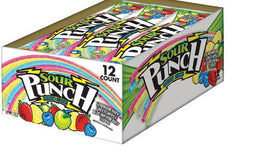 Sour Punch Straws Rainbow Tray, 2.00 oz (57 G), made in USA