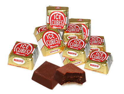 Albert's original chocolate ice cubes, 22 lb bulk, made in Germany