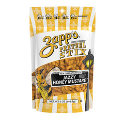 zapp's jazzy honey mustard stix, 5 oz, made in the USA