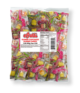 efrutti Gummi Cupcakes, 2 lb (0.91 kg), made in China